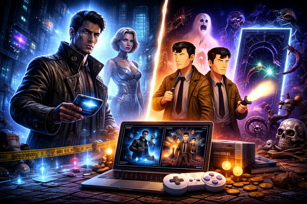 Nobody Wants to Die & The Darkside Detective di Epic Games