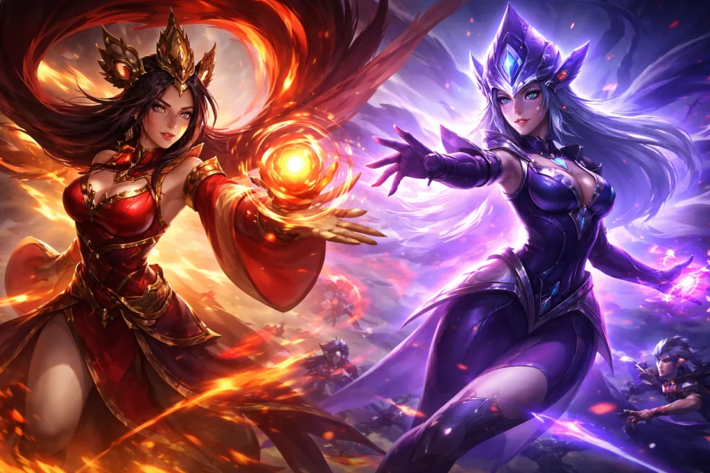 Zhuxin dan Yve Kuasai Meta MLBB April 2026